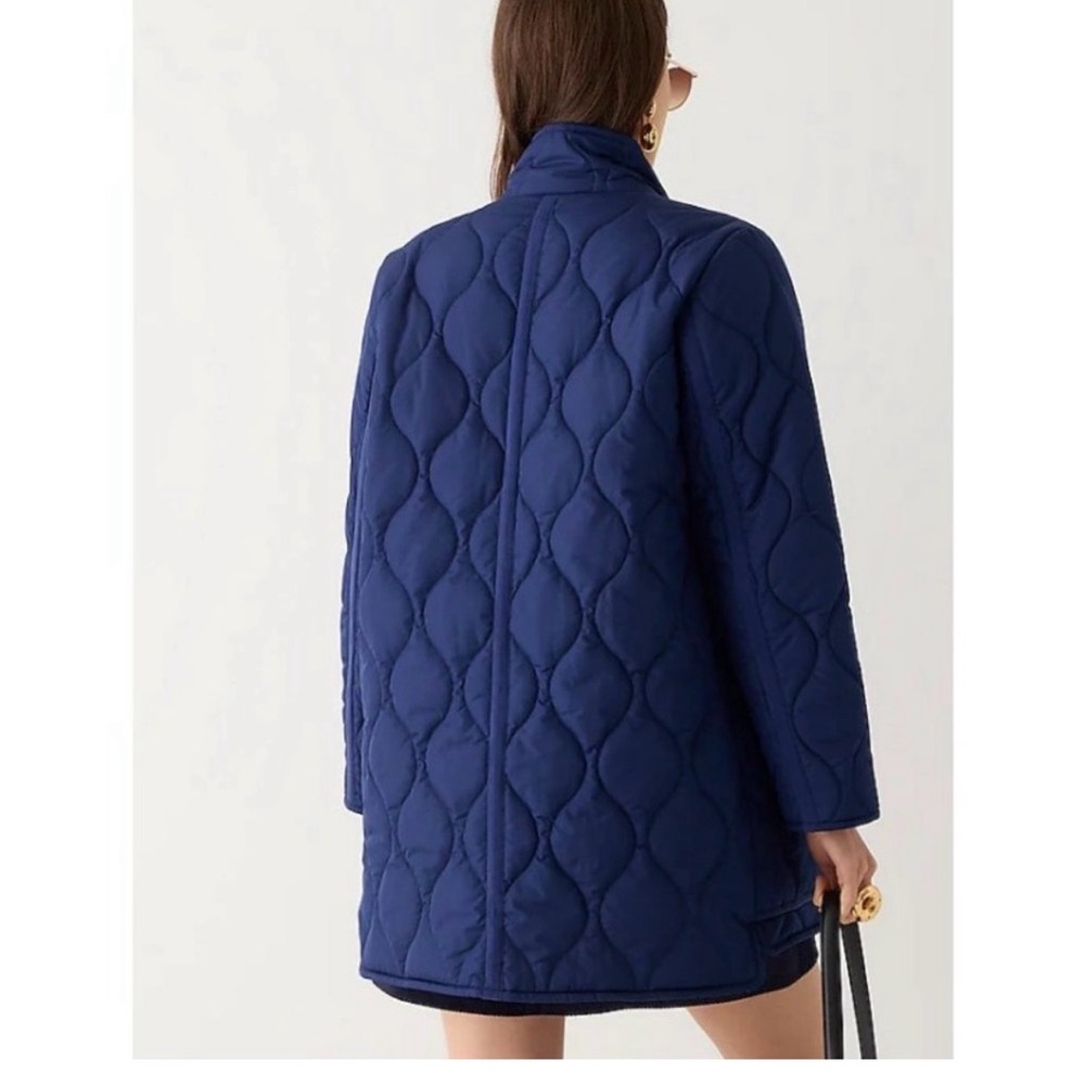 J. Crew Womens Quilted Cocoon
Puffer Coat - Picture 2 of 16